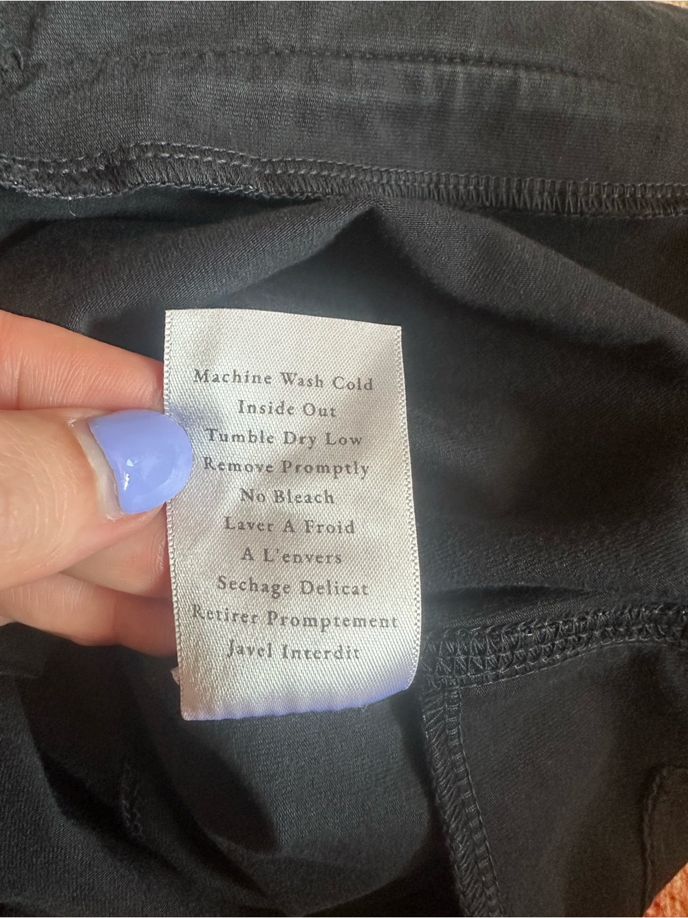 Frank and Eileen Murphy billion dollar pant black super stretch sz Small LAB600 - Picture 5 of 10
